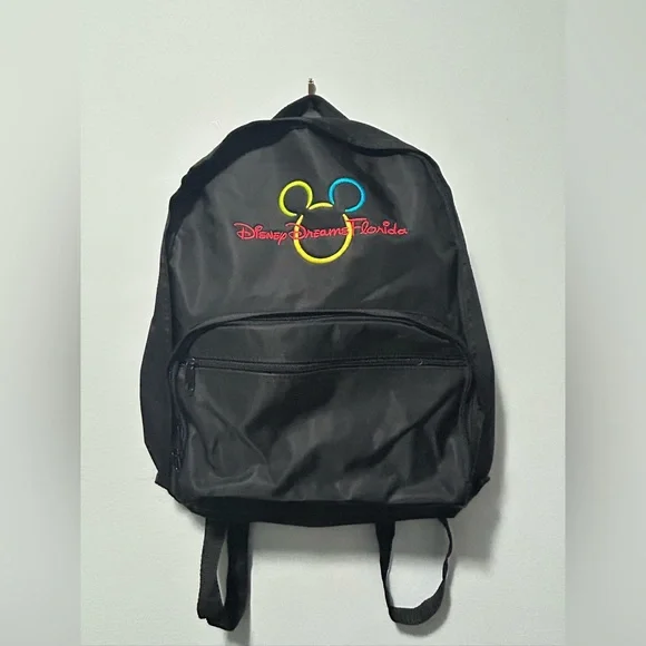 Vintage Disney “Disney Dreams Florida” Mickey Mouse Backpack - Picture 1 of 11
